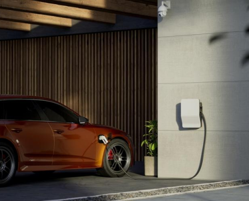 Electric Car Charging Port